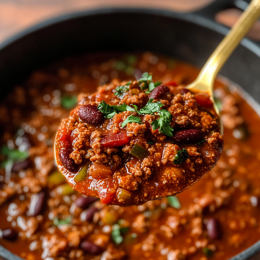 Thick and Hearty Turkey Chili