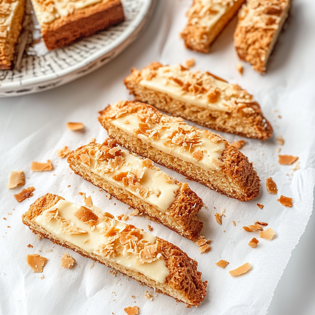 Toasted Coconut Biscotti