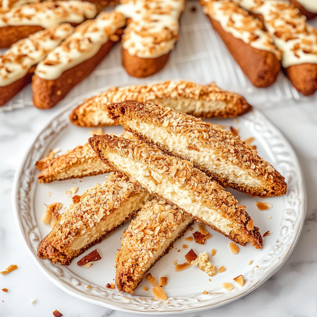 Toasted Coconut Biscotti