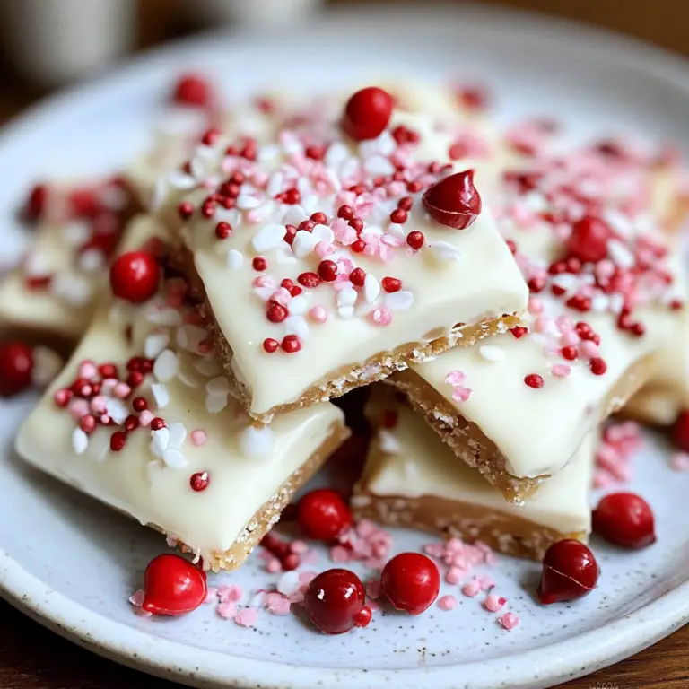 White Chocolate No-Bake Festive Candy