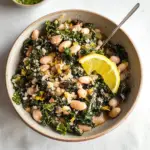 kale with white beans and lemon