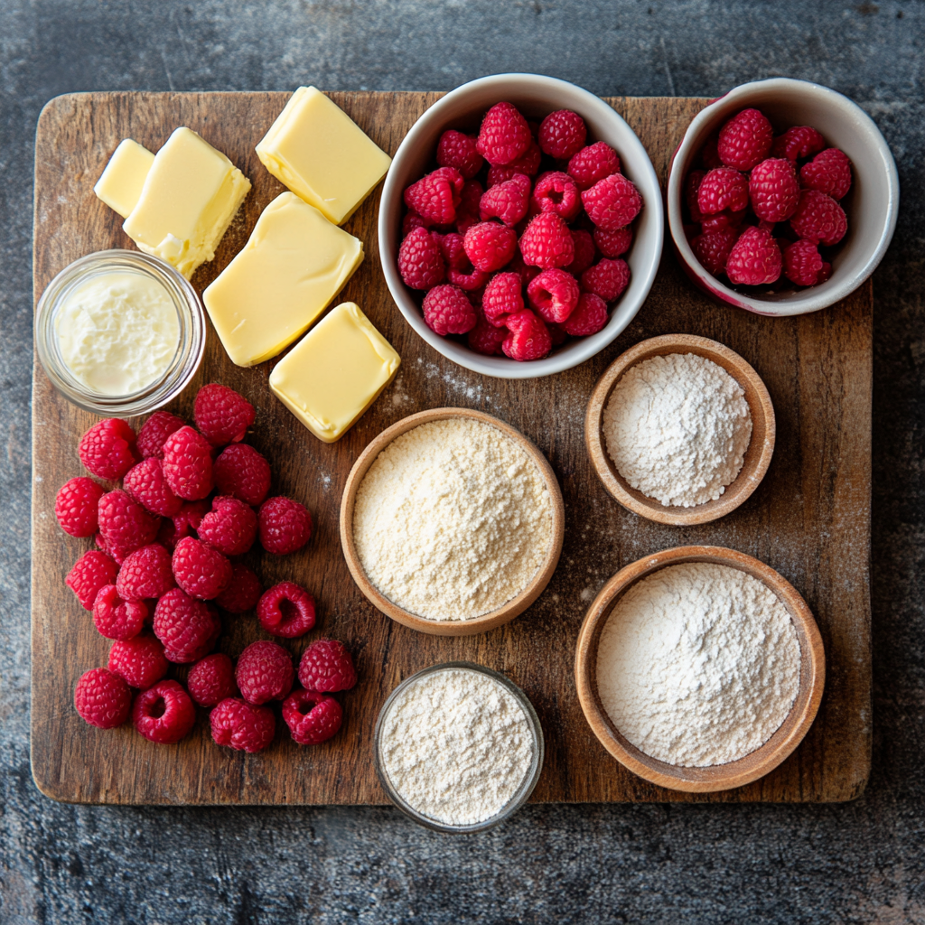 white chocolate raspberry cake ingredients