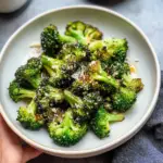 Air Fryer Broccoli With Garlic Parmesan
