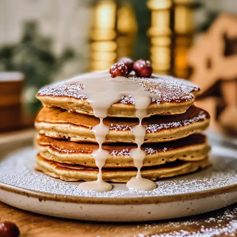 Blender Gingerbread Pancakes
