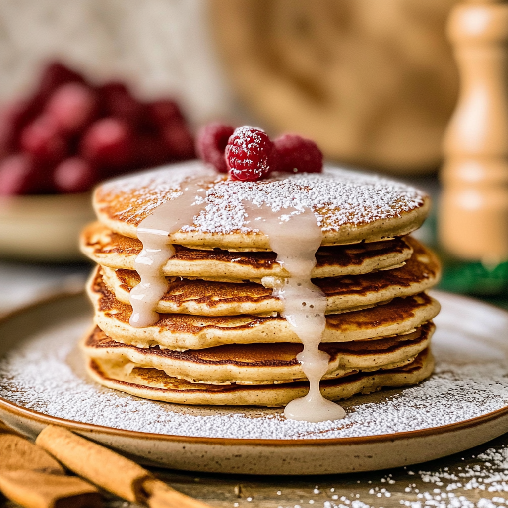 Blender Gingerbread Pancakes