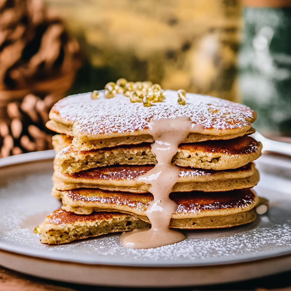 Blender Gingerbread Pancakes