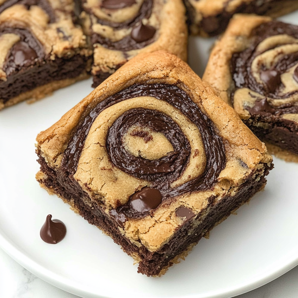 Brownie Cookie Swirls
