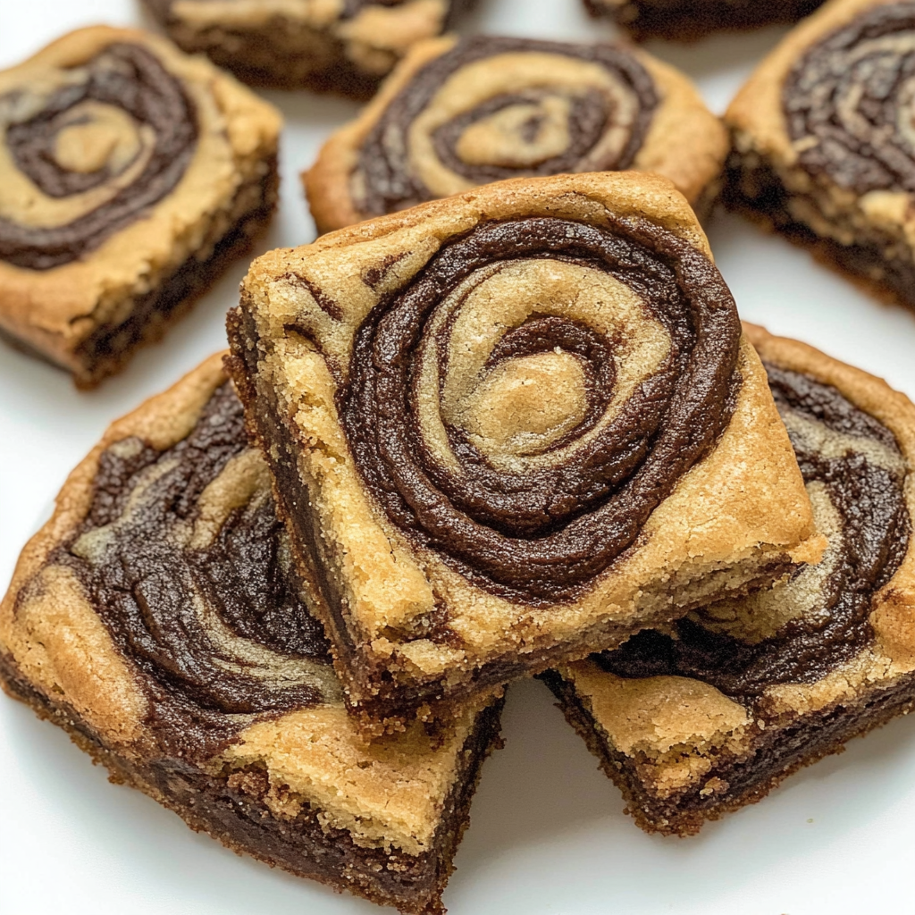Brownie Cookie Swirls