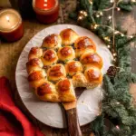 Cheesy Christmas Tree Bread