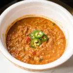 Chicken Jalapeno Popper Chili