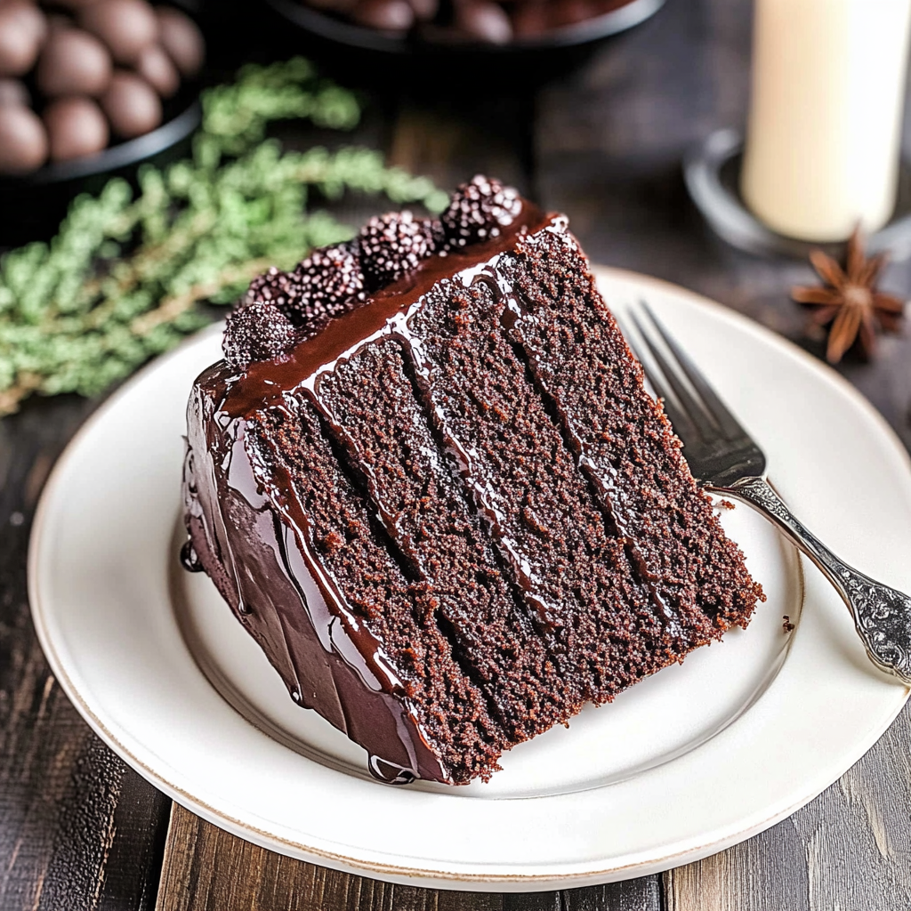 Chocolate Gingerbread Cake