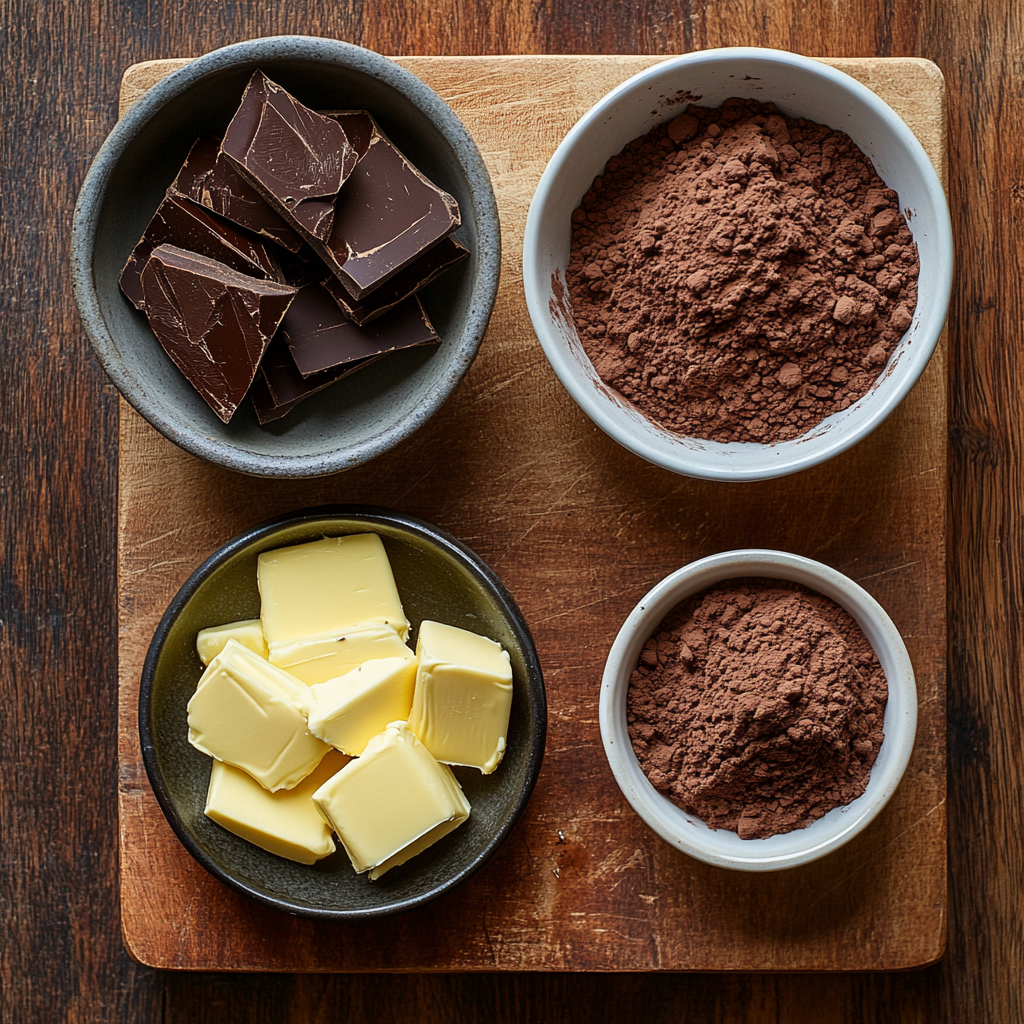 Chocolate Truffles ingredients