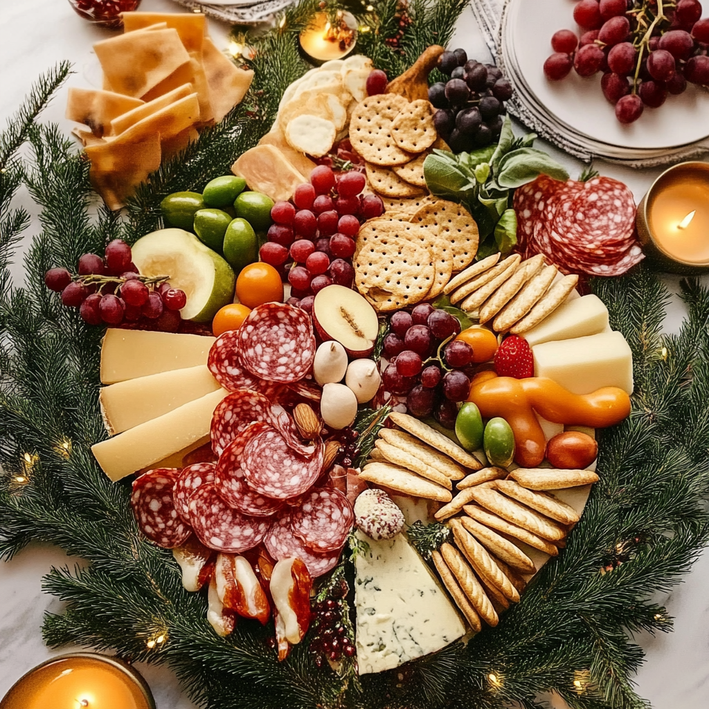 Christmas Tree Charcuterie Board
