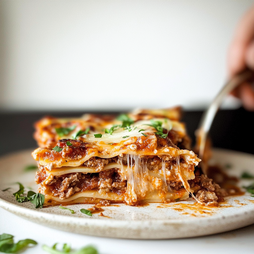 Classic Easy Meat Lasagna
