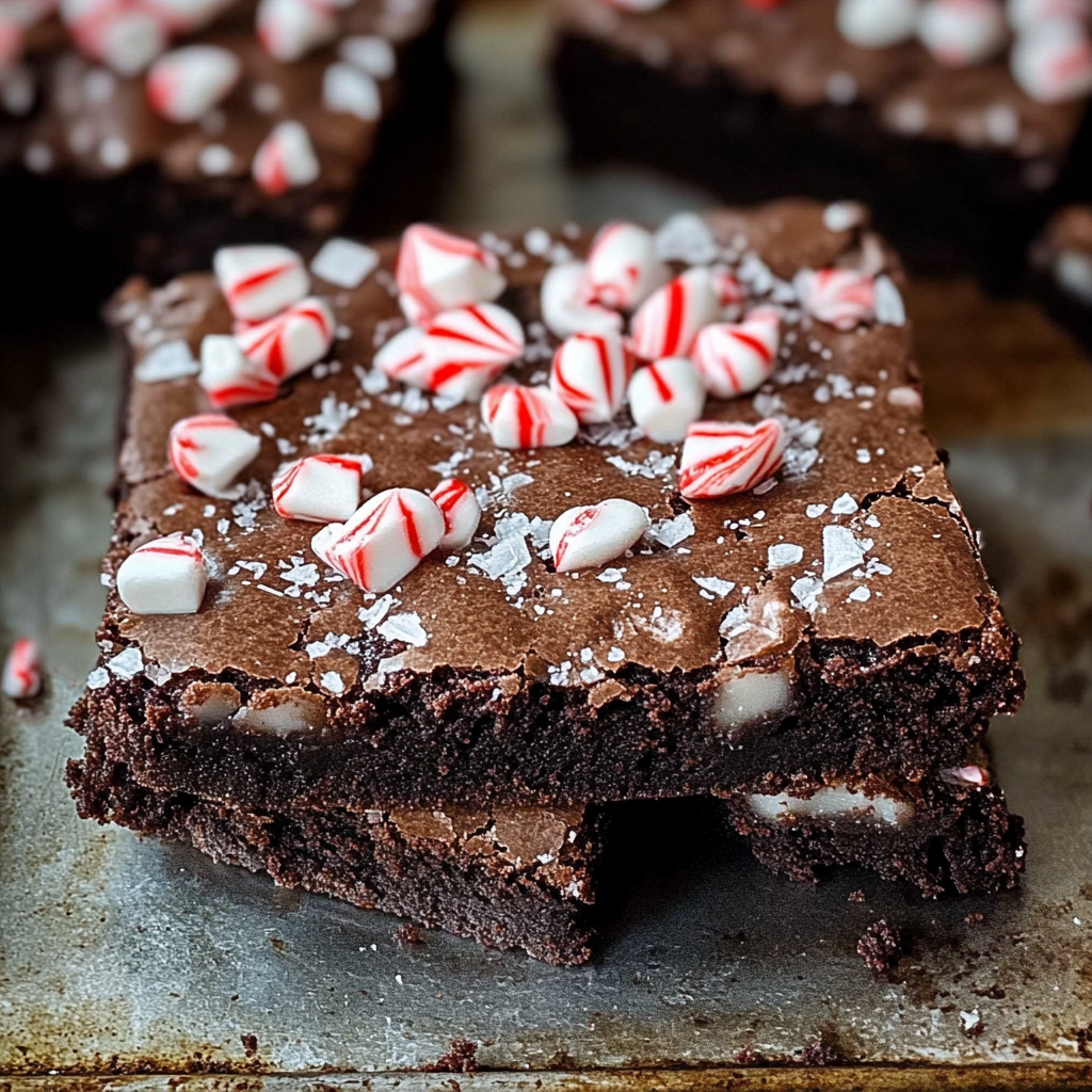 Classic Peppermint Brownies