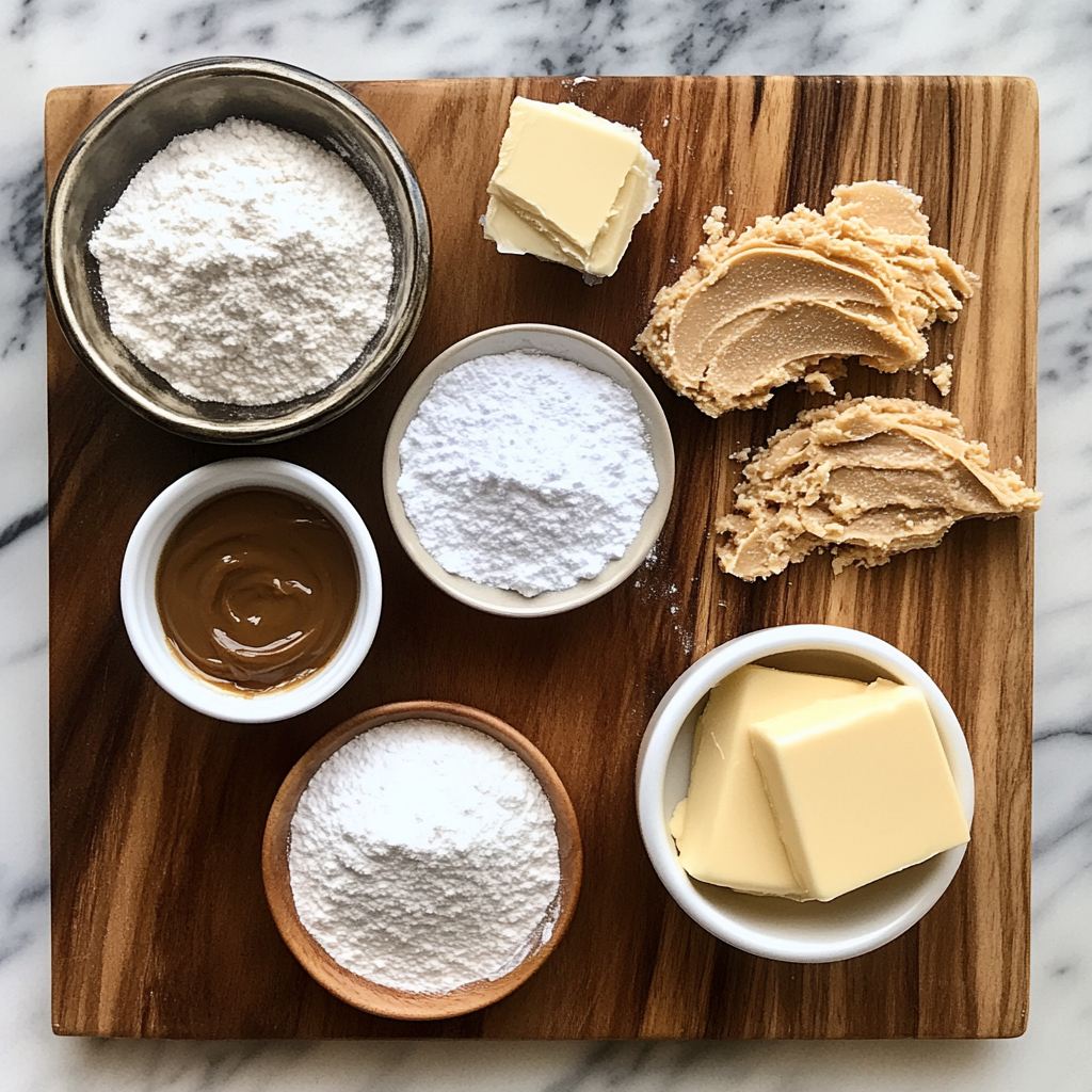 Cookie Butter Snowflake Crisp ingredients