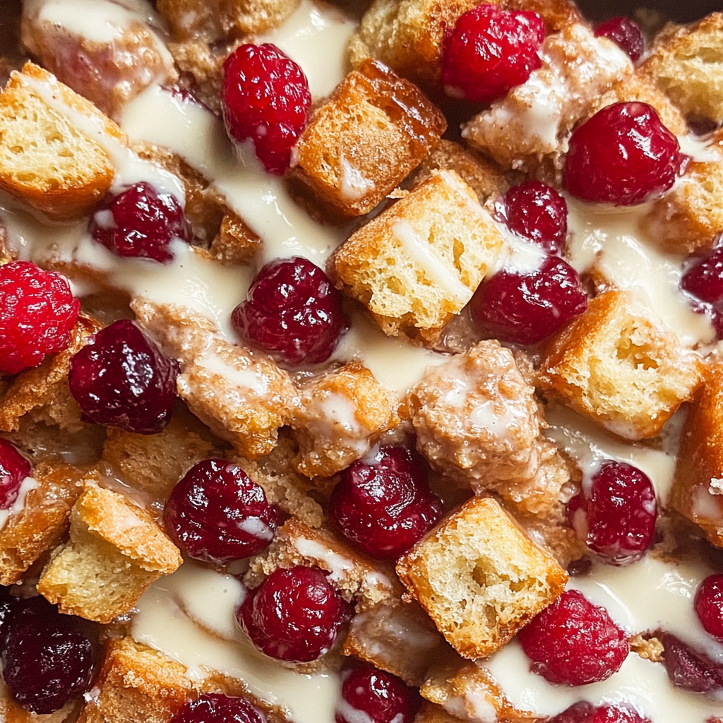 Cranberry Bread Pudding