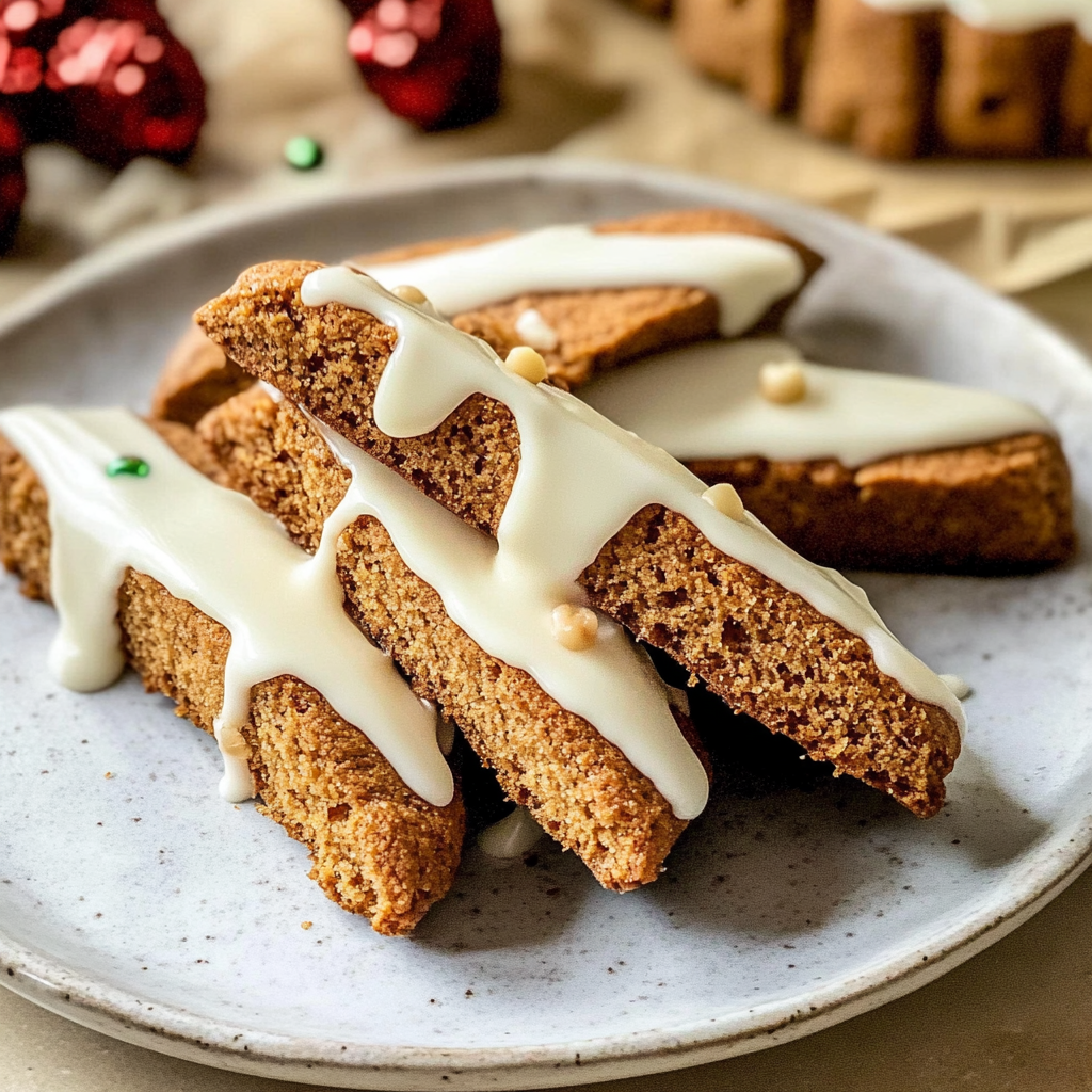 Gingerbread Biscotti