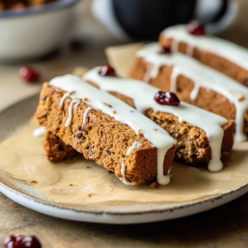 Gingerbread Biscotti