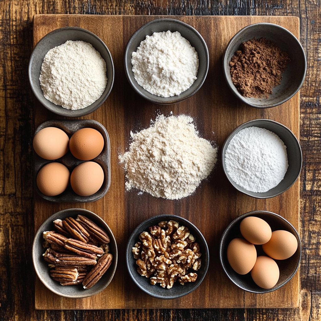 Gingerbread Biscotti ingredients