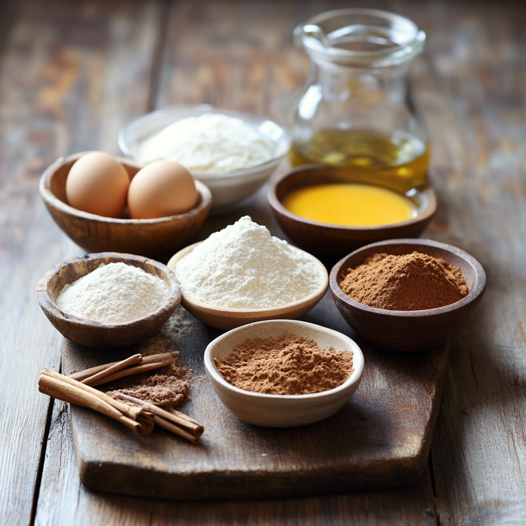 Gingerbread Cake ingredients