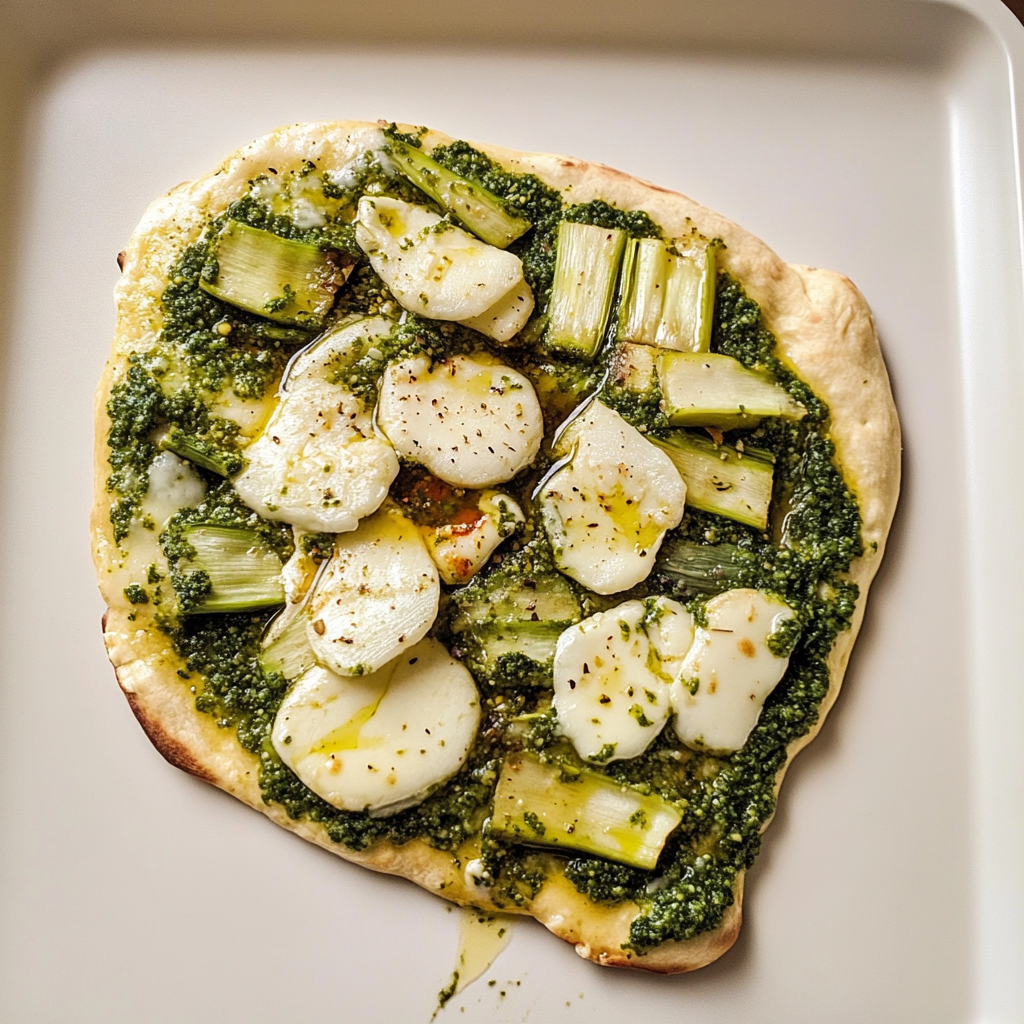 Green Goddess Veggie Pizza