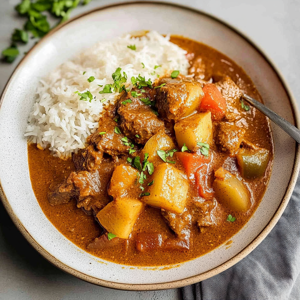 Instant Pot Beef Curry