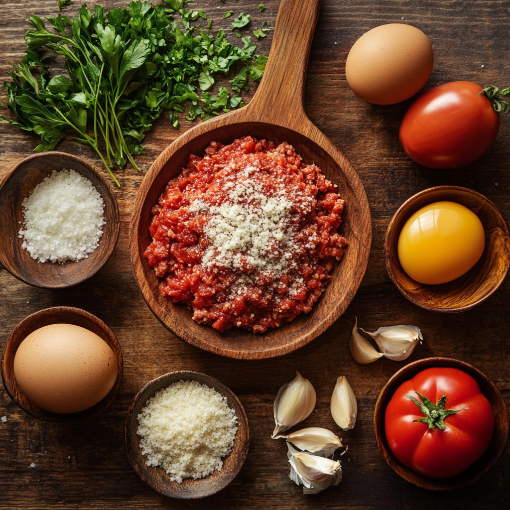 Italian Meatballs ingredients