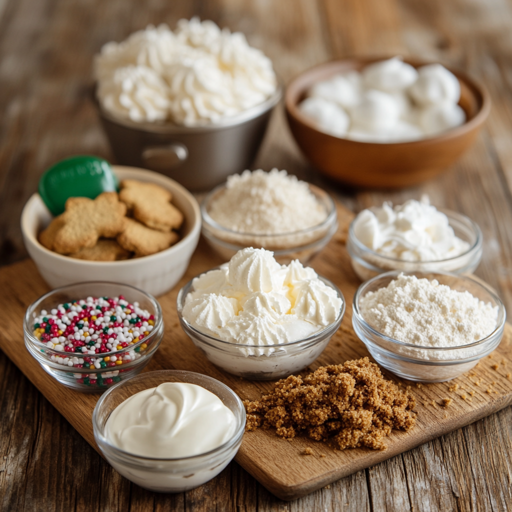 Little Debbie Christmas Tree Cheesecake ingredients