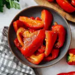 Marinated Roasted Red Peppers