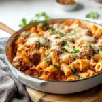 Meatball Pasta Bake