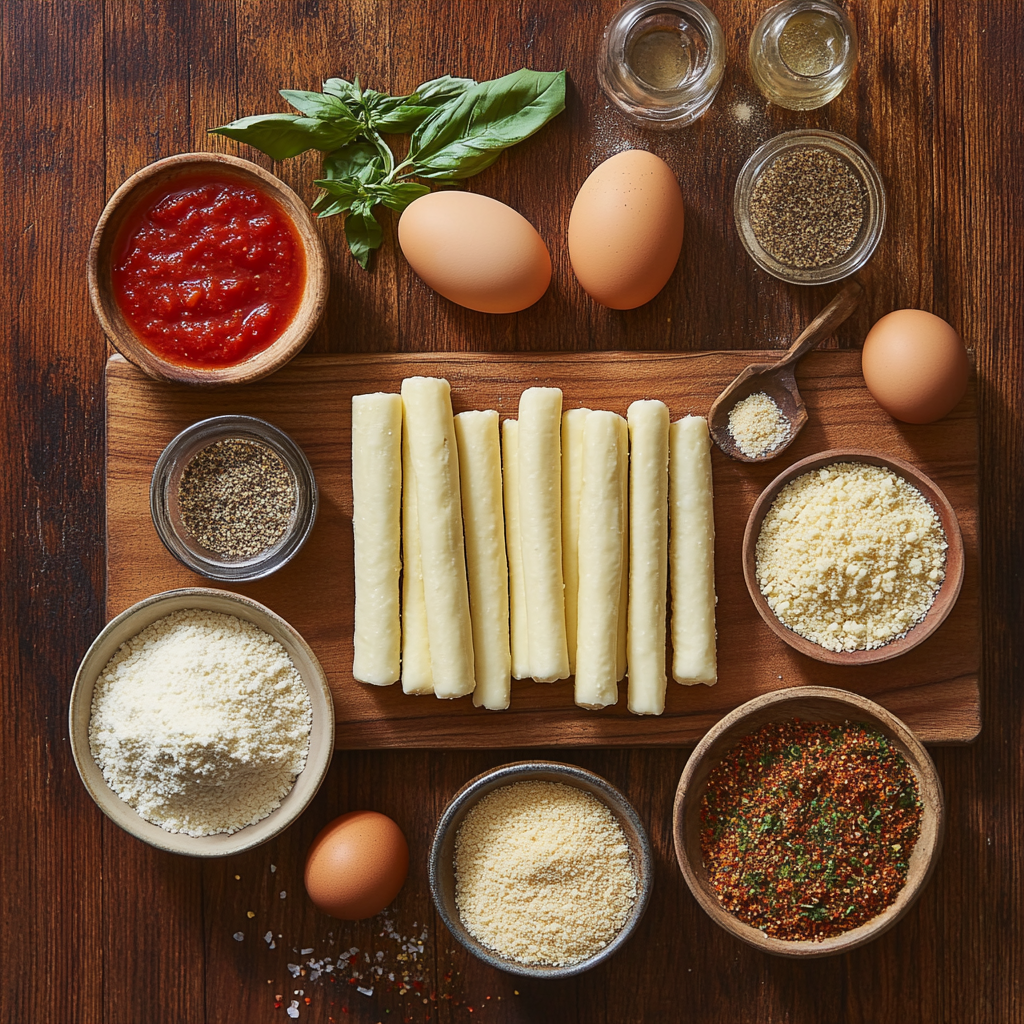 Mozzarella Sticks ingredients