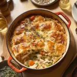 One Skillet Chicken Pot Pie