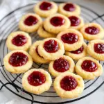 Raspberry Thumbprint Cookies