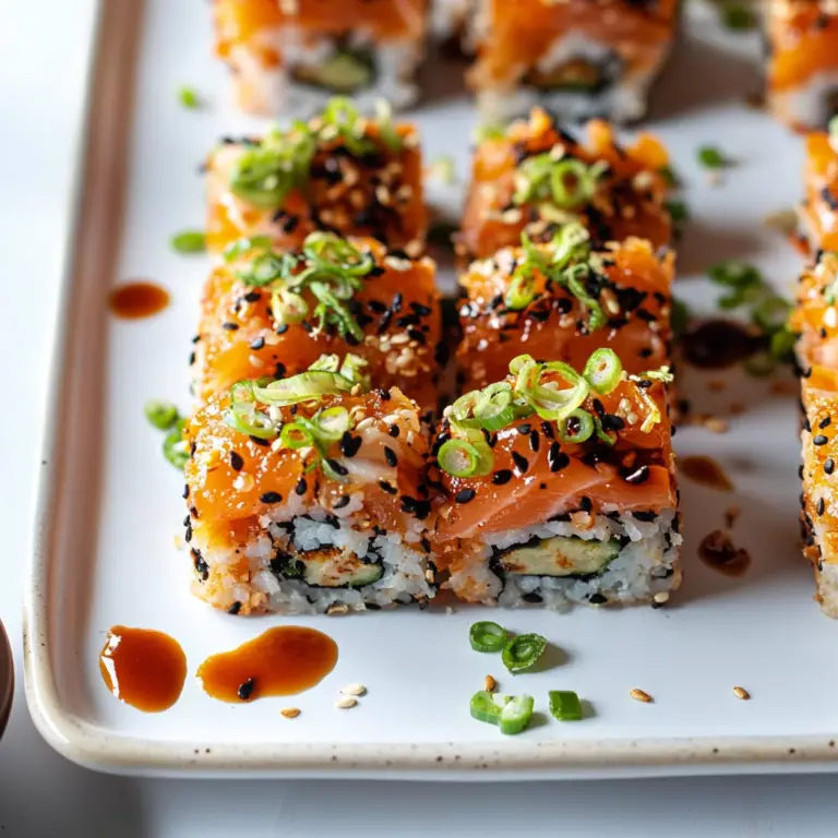 Salmon Sushi Bake