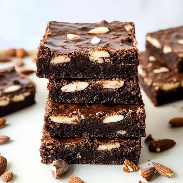 Sherry Almond Brownies