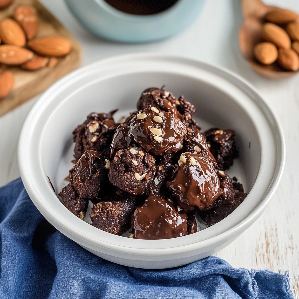 Slow Cooker Sea Salt Chocolate Almond Clusters