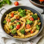 Spicy Broccoli and Tomato Pasta