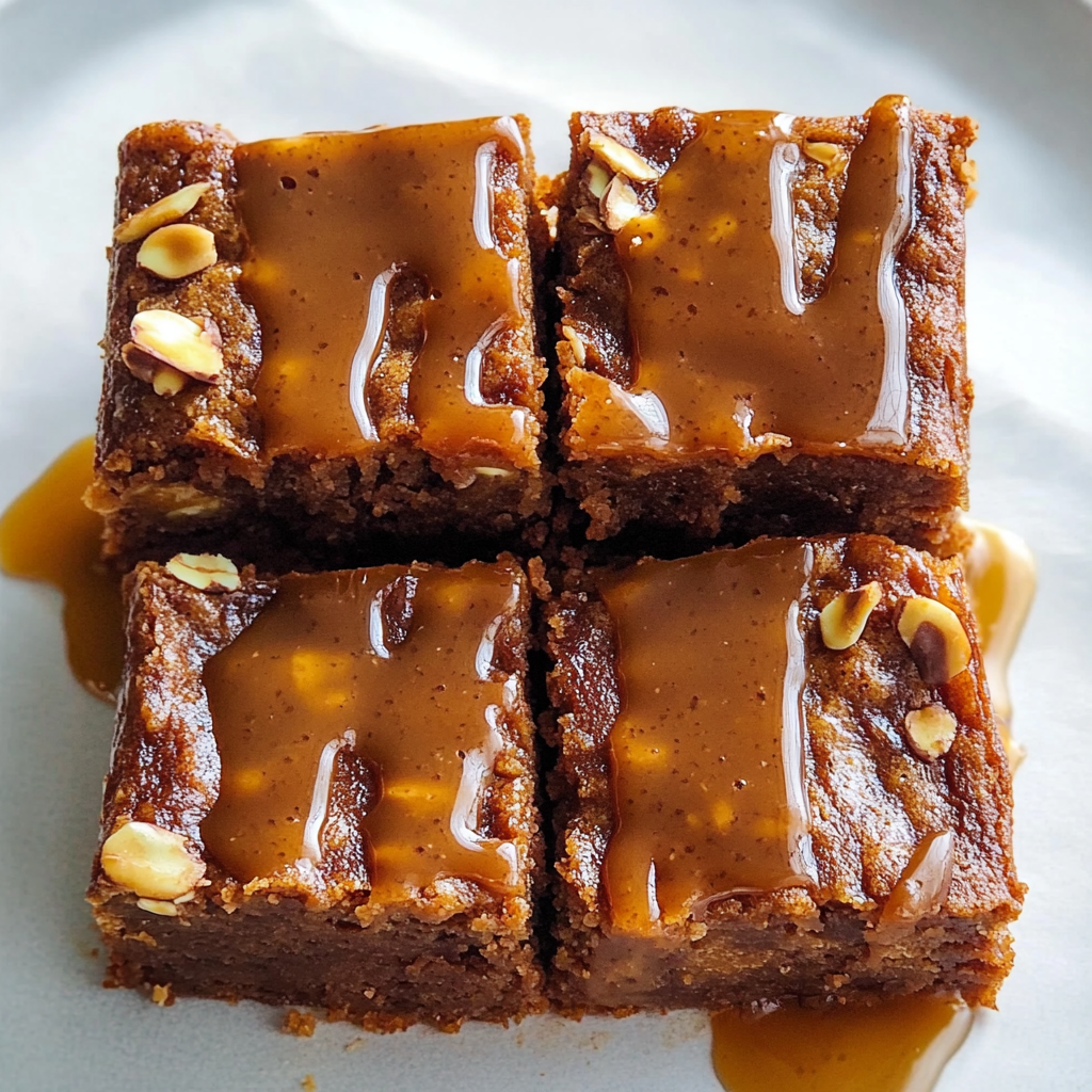 Sticky Toffee Blondies