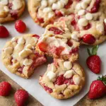 Strawberries and Cream Cookies