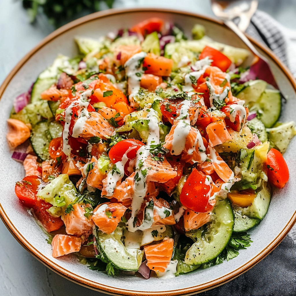salmon salad
