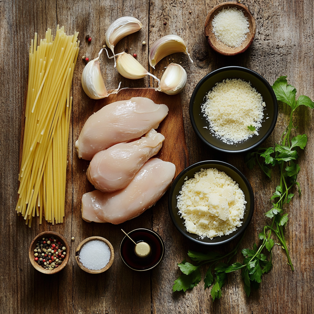 Slow Cooker Chicken Carbonara