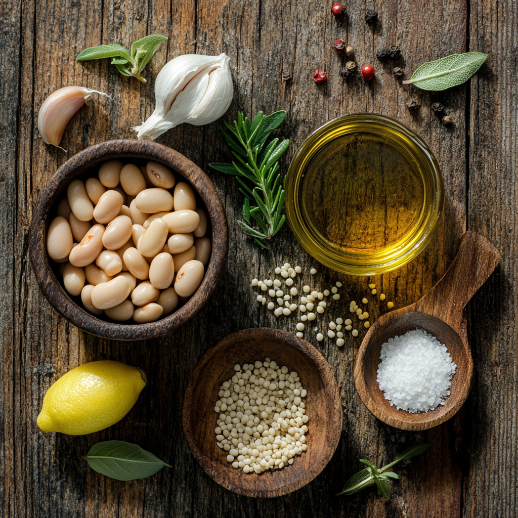 Garlic White Bean Mash