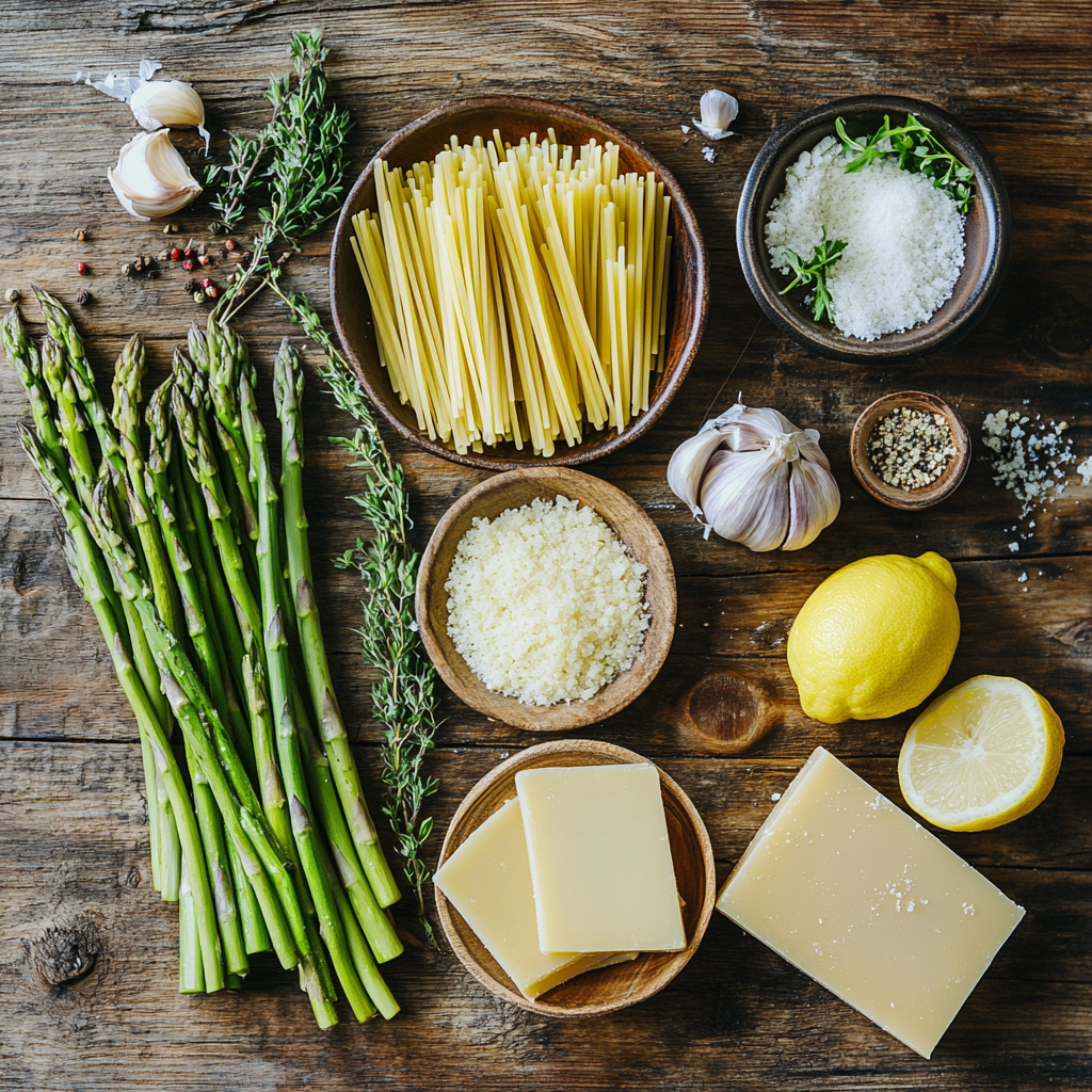 Creamy Asparagus Pasta