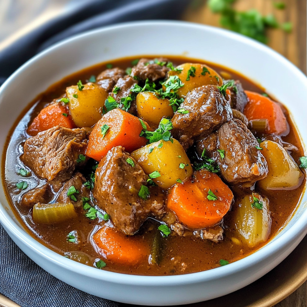 Slow Cooker Beef Stew