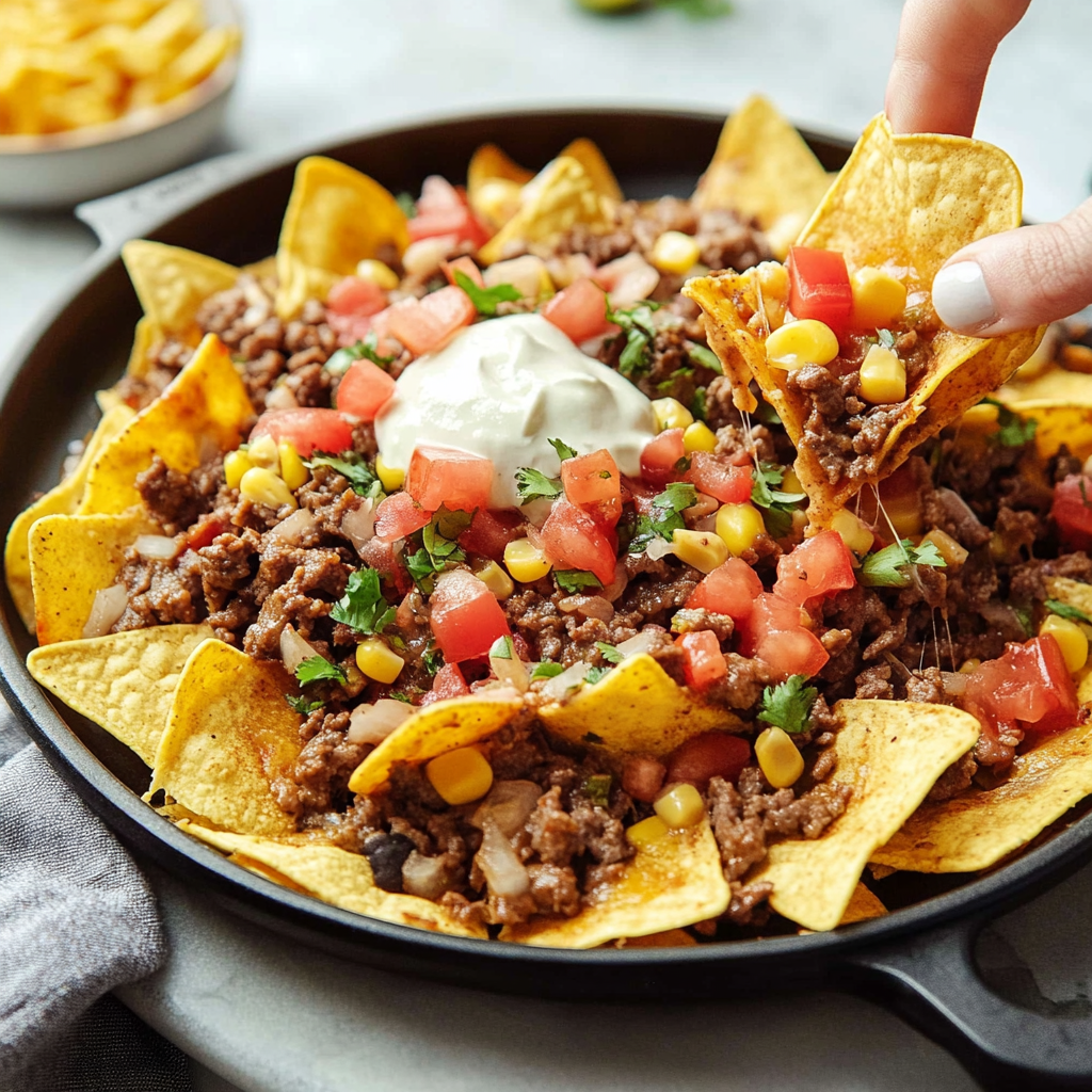 Beef Nachos