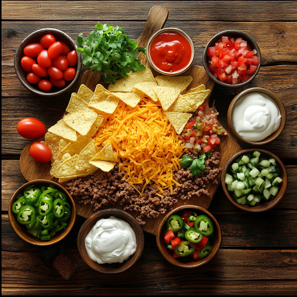 Beef Nachos ingredients