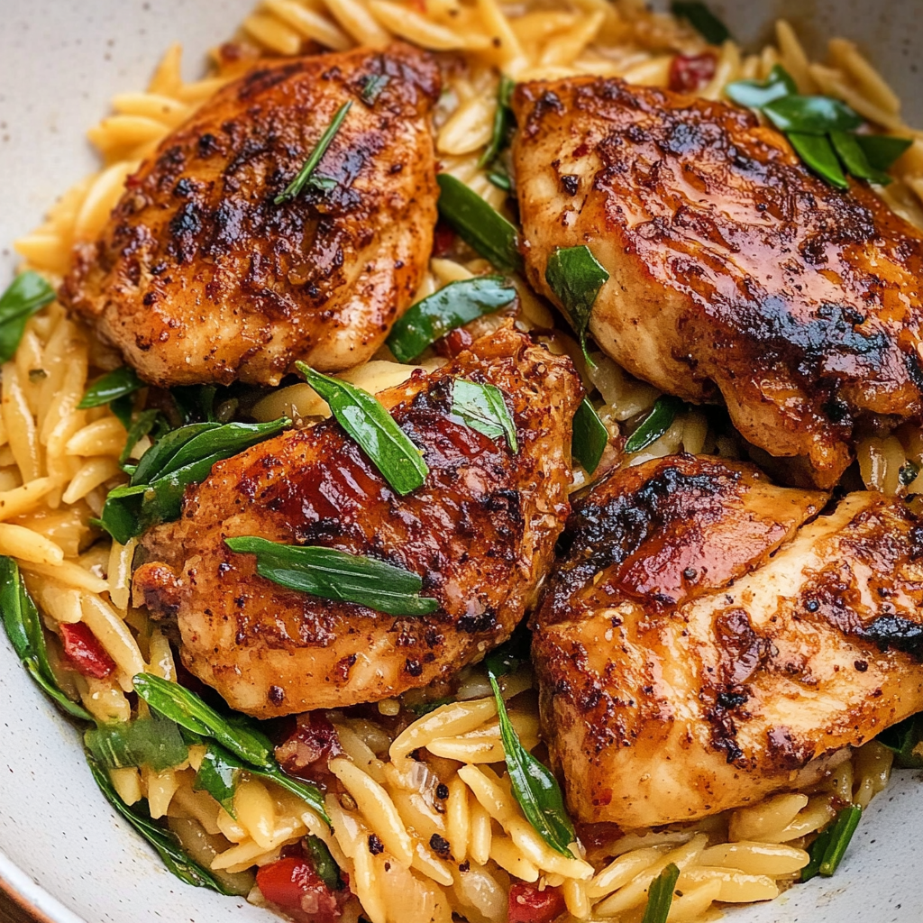 Cajun Chicken Orzo