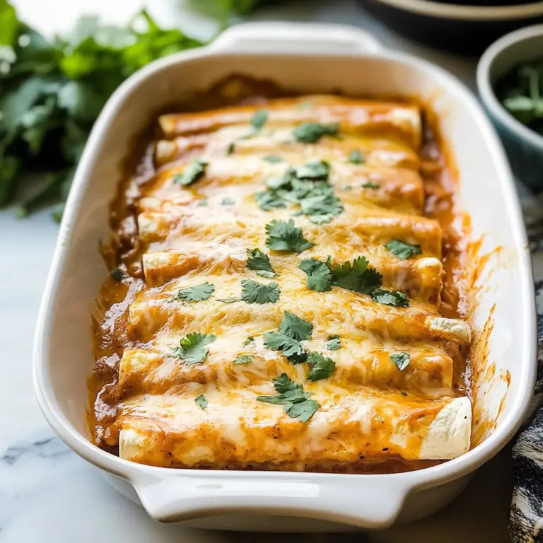 Chicken Enchiladas