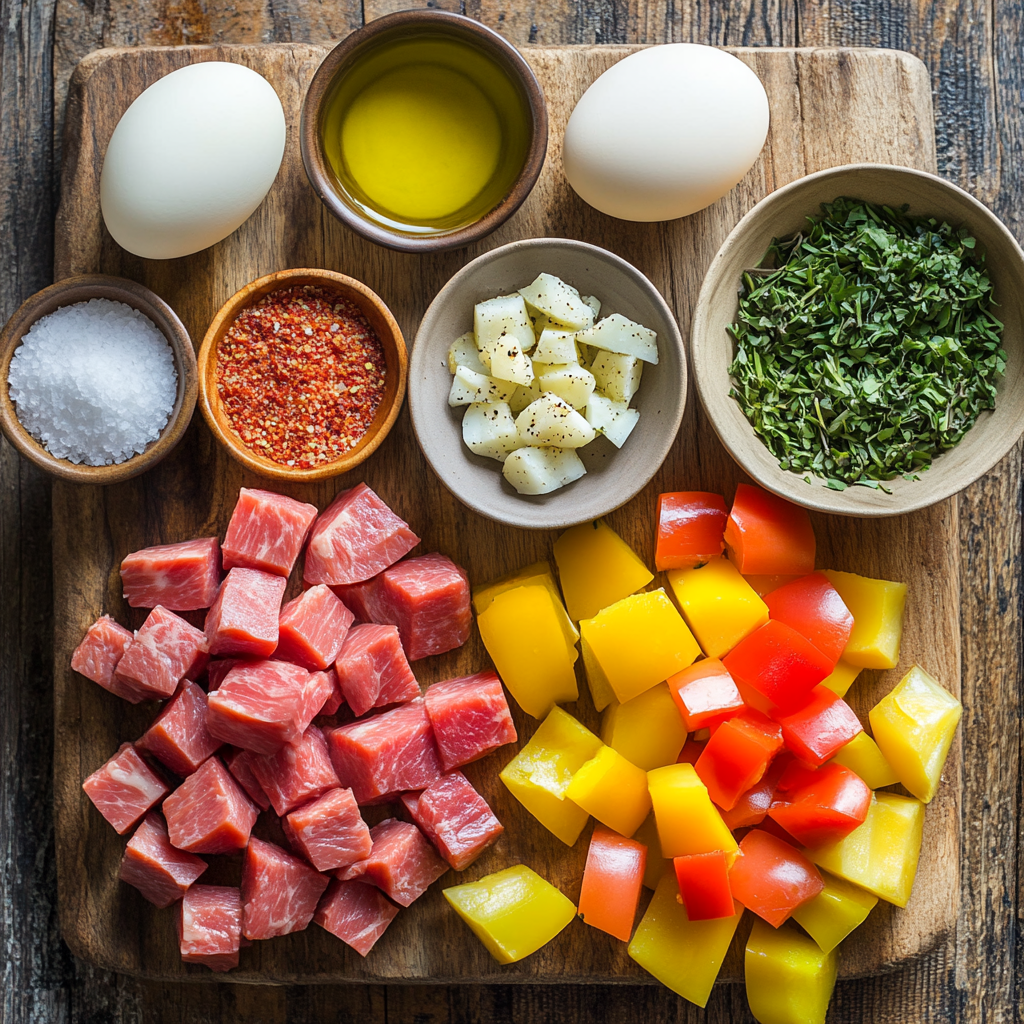 Corned Beef Hash ingredients